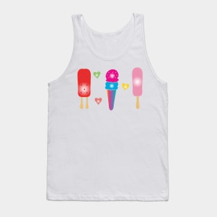 Ice Cream Popsicles Tank Top